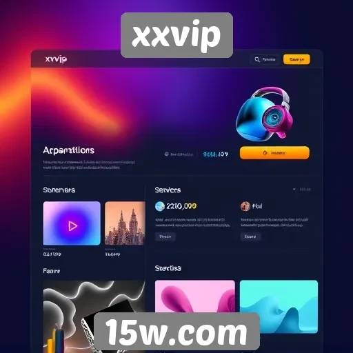 Análise da interface do usuário no site xxvip